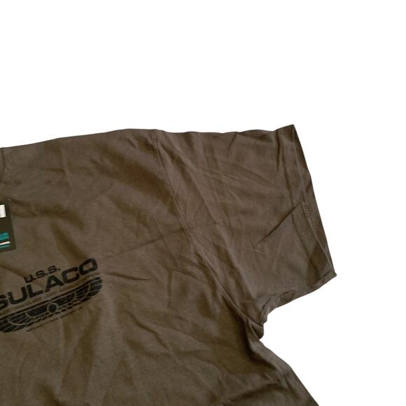 U.S.S Sulaco Conestoga Class Light Assust Carrier Men's Size XL Green T-Shirt - Picture 13 of 16